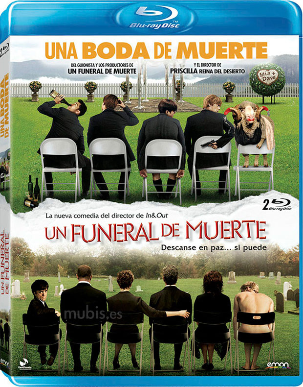 carátula Pack Una Boda de Muerte + Un Funeral de Muerte Blu-ray 0