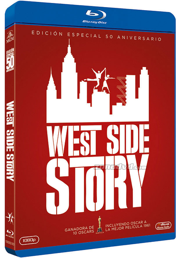 carátula West Side Story Blu-ray 1