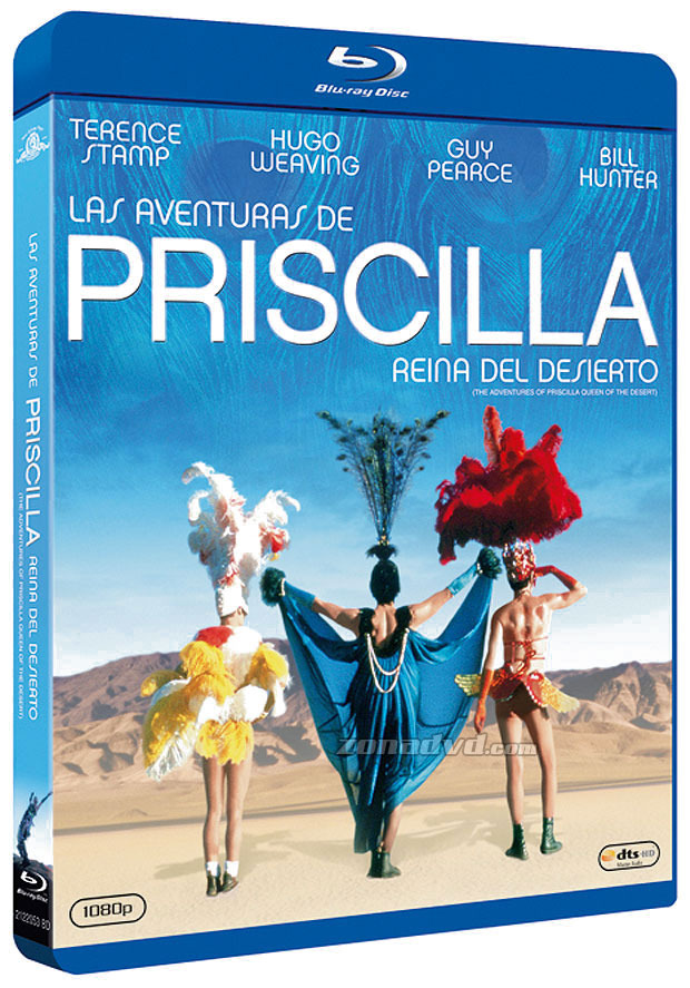 carátula Las Aventuras de Priscilla, Reina del Desierto Blu-ray 1