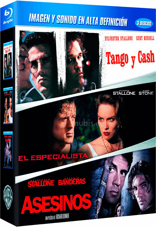 Pack Tango y Cash + El Especialista + Asesinos Blu-ray