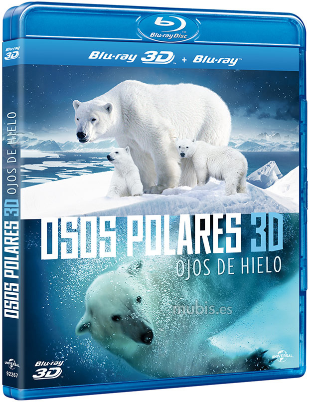 carátula Osos Polares 3D: Ojos de Hielo Blu-ray 1