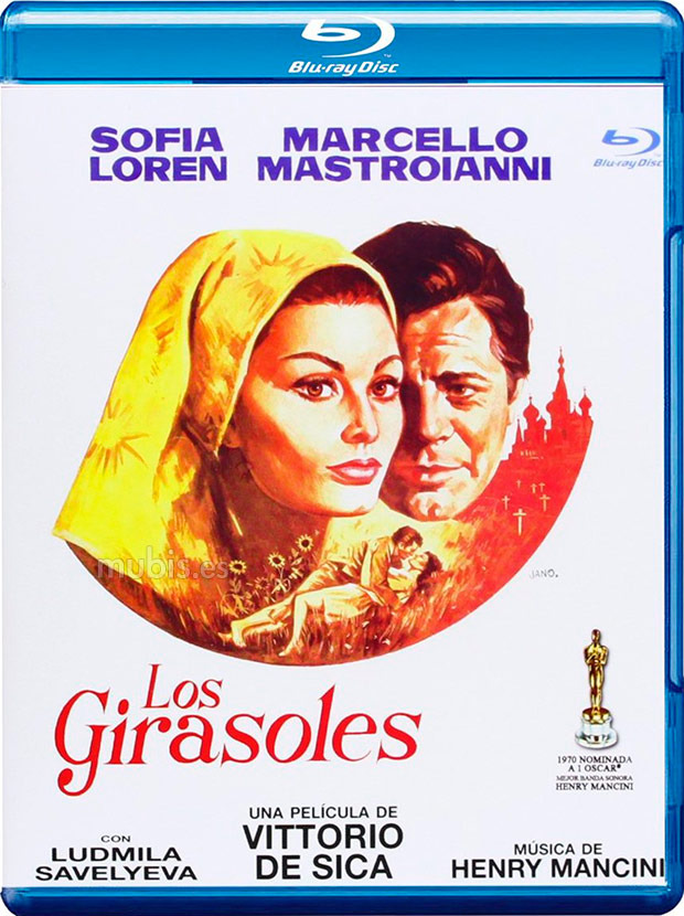 carátula Los Girasoles Blu-ray 1