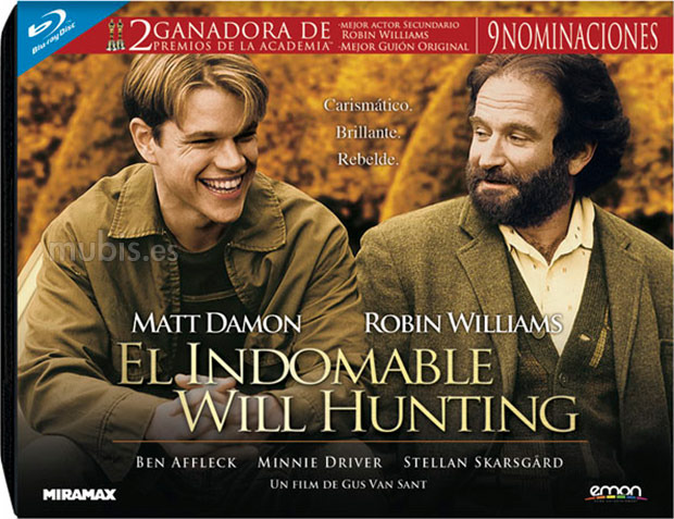 El Indomable Will Hunting - Edición Horizontal Blu-ray