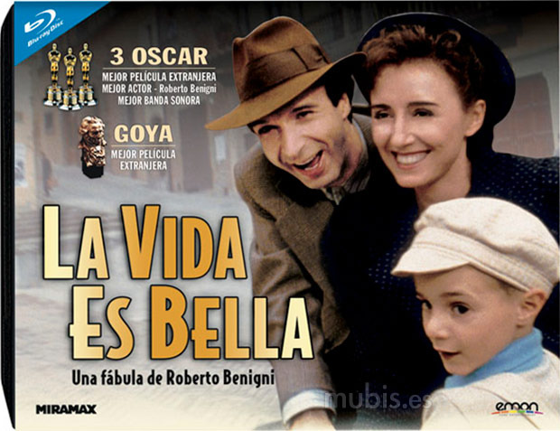 carátula La Vida es Bella - Edición Horizontal Blu-ray 1