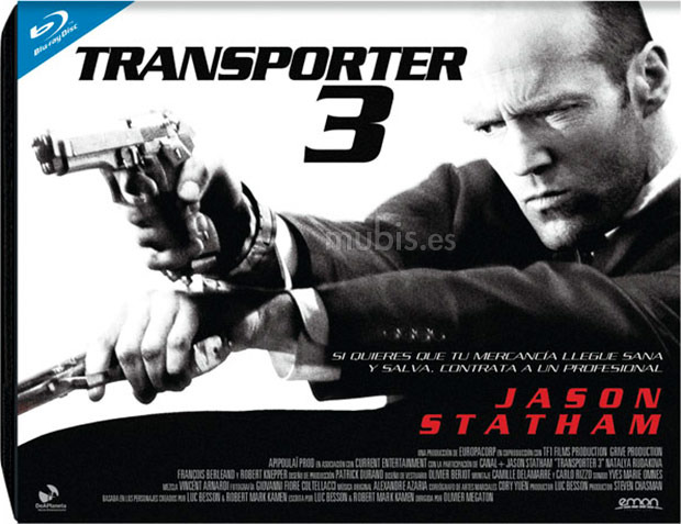 carátula  Transporter 3 - Edición Horizontal Blu-ray 1