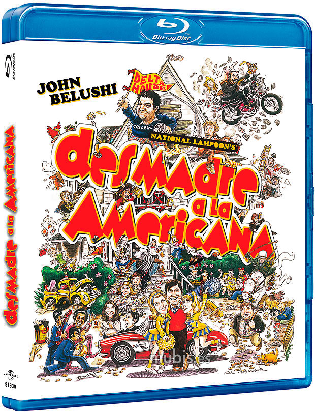carátula Desmadre a la Americana Blu-ray 1