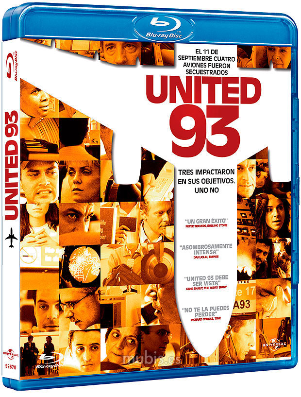 carátula United 93 Blu-ray 1
