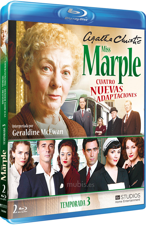 carátula Miss Marple (Nuevas adaptaciones) - Tercera Temporada Blu-ray 0