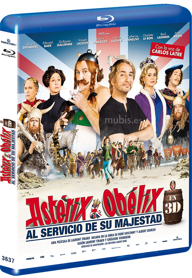 Astérix y Obélix: Al servicio de su Majestad Blu-ray