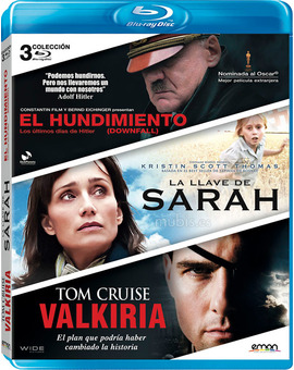 Pack El Hundimiento + La Llave de Sarah + Valkiria Blu-ray