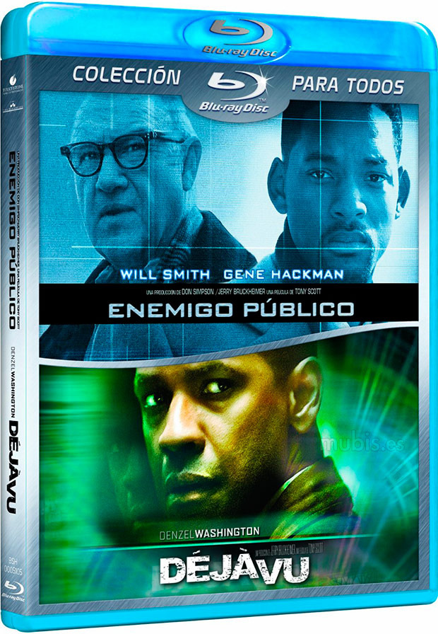 carátula Pack Déjà Vu + Enemigo Público Blu-ray 0