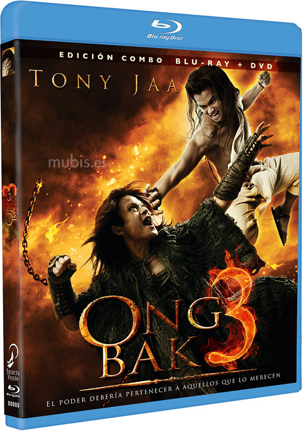 carátula Ong Bak 3 Blu-ray 1