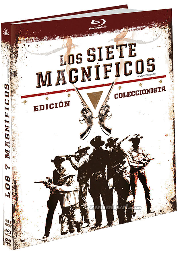 carátula Los Siete Magnificos - Edición Coleccionistas Blu-ray 1