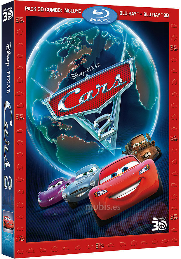 carátula Cars 2 Blu-ray 3D 1