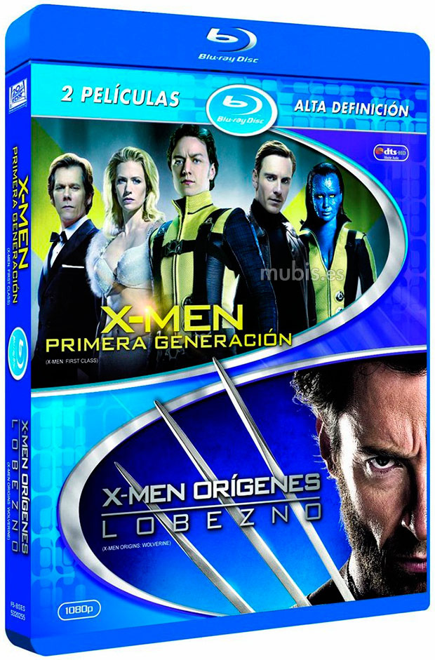 carátula Pack X-Men: Primera Generación + Lobezno Blu-ray 1