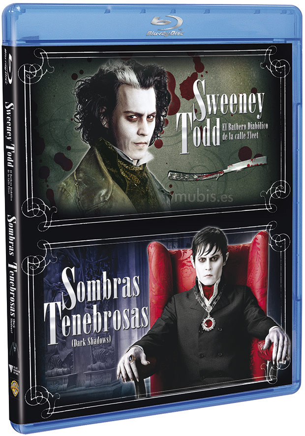carátula Pack Sweeney Todd + Sombras Tenebrosas Blu-ray 1