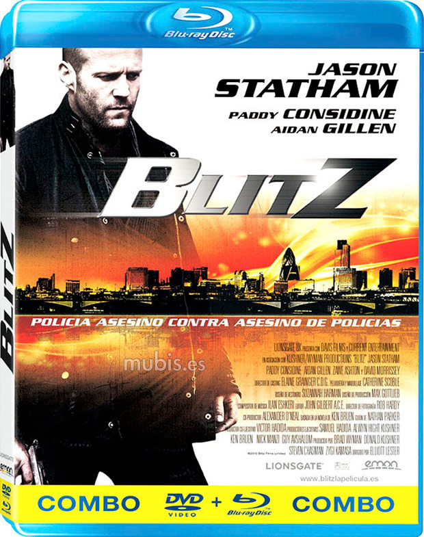 carátula Blitz (Combo Blu-ray + DVD) Blu-ray 0