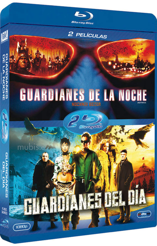 carátula Pack Guardianes de la Noche + Guardianes del Día Blu-ray 1