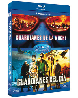 Pack Guardianes de la Noche + Guardianes del Día Blu-ray