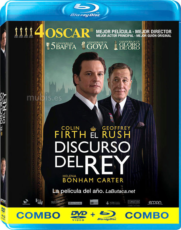 El Discurso del Rey (Combo Blu-ray + DVD) Blu-ray