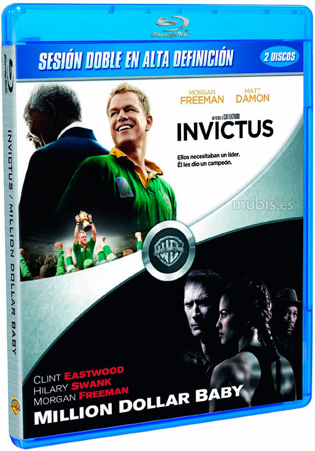carátula Pack Invictus + Million Dollar Baby Blu-ray 0