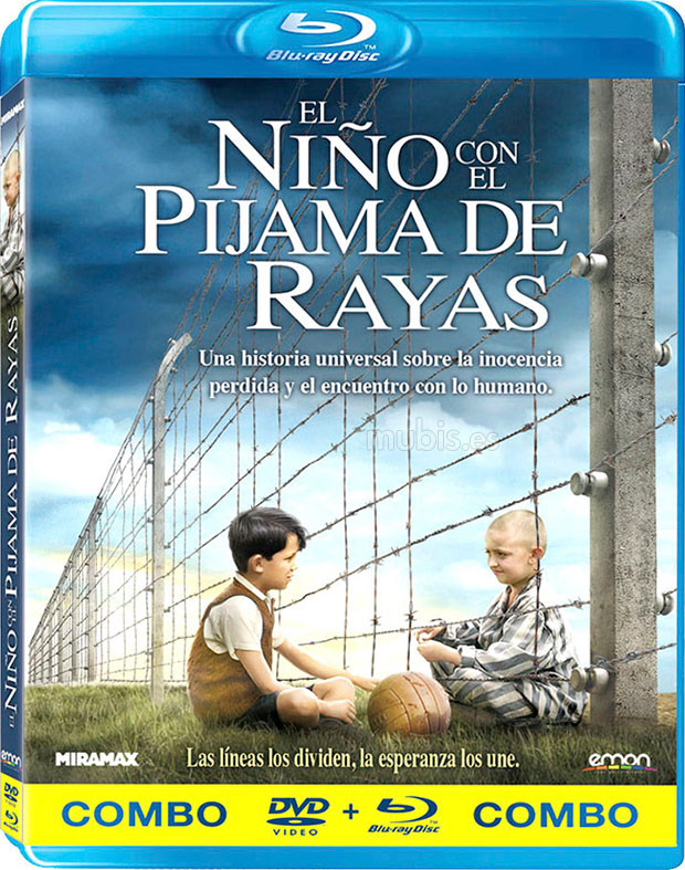 carátula El Niño con el Pijama de Rayas (Combo Blu-ray + DVD) Blu-ray 1