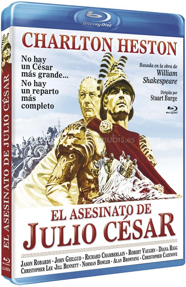 carátula Asesinato de Julio César Blu-ray 1