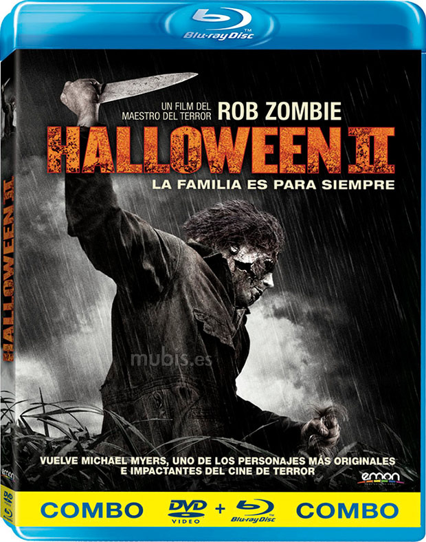 carátula Halloween II (Combo Blu-ray + DVD) Blu-ray 1
