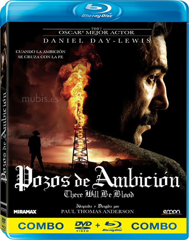 carátula Pozos de Ambición (Combo Blu-ray + DVD) Blu-ray 1