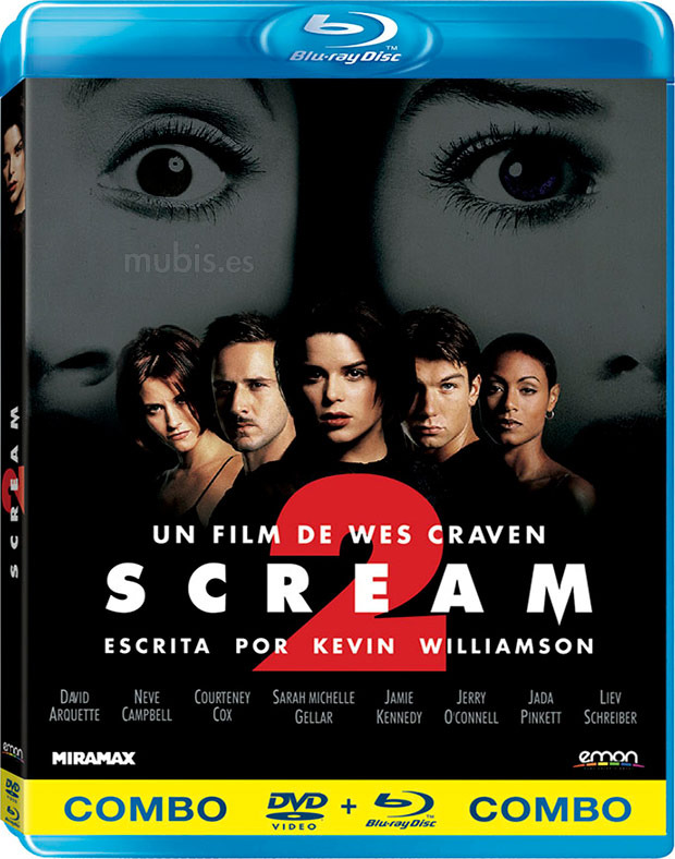 carátula Scream 2 (Combo Blu-ray + DVD) Blu-ray 1