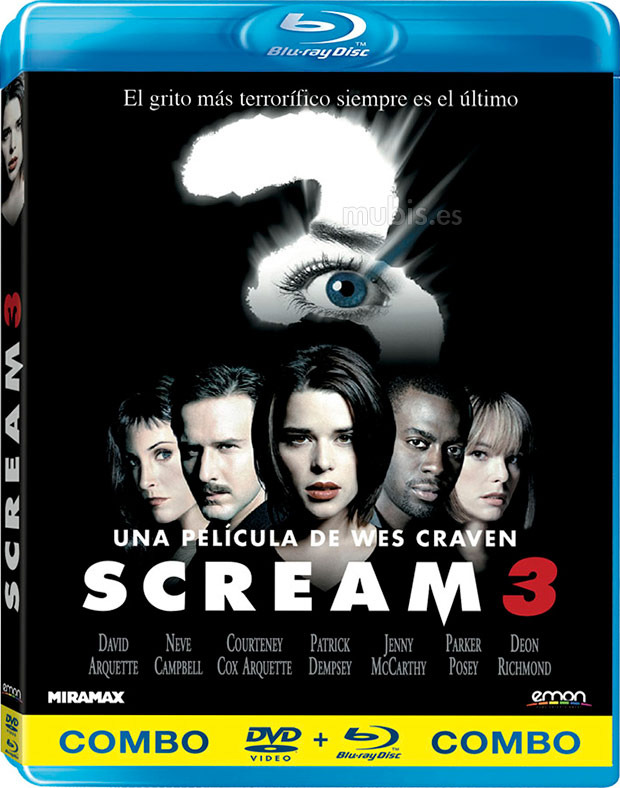 carátula Scream 3 (Combo Blu-ray + DVD) Blu-ray 1