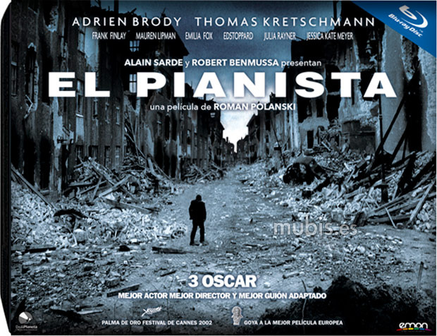 carátula El Pianista - Edición Horizontal Blu-ray 0