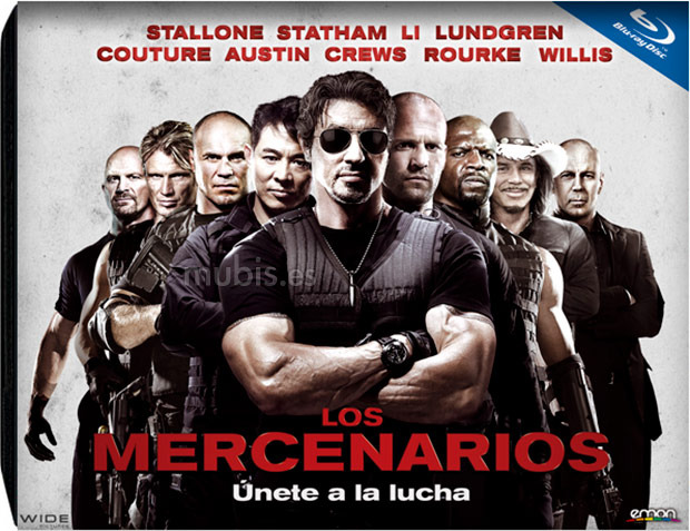 carátula Los Mercenarios - Edición Horizontal Blu-ray 0
