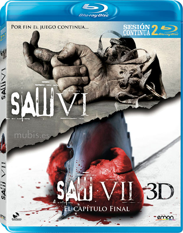 carátula Pack Saw VI + Saw VII Blu-ray 1