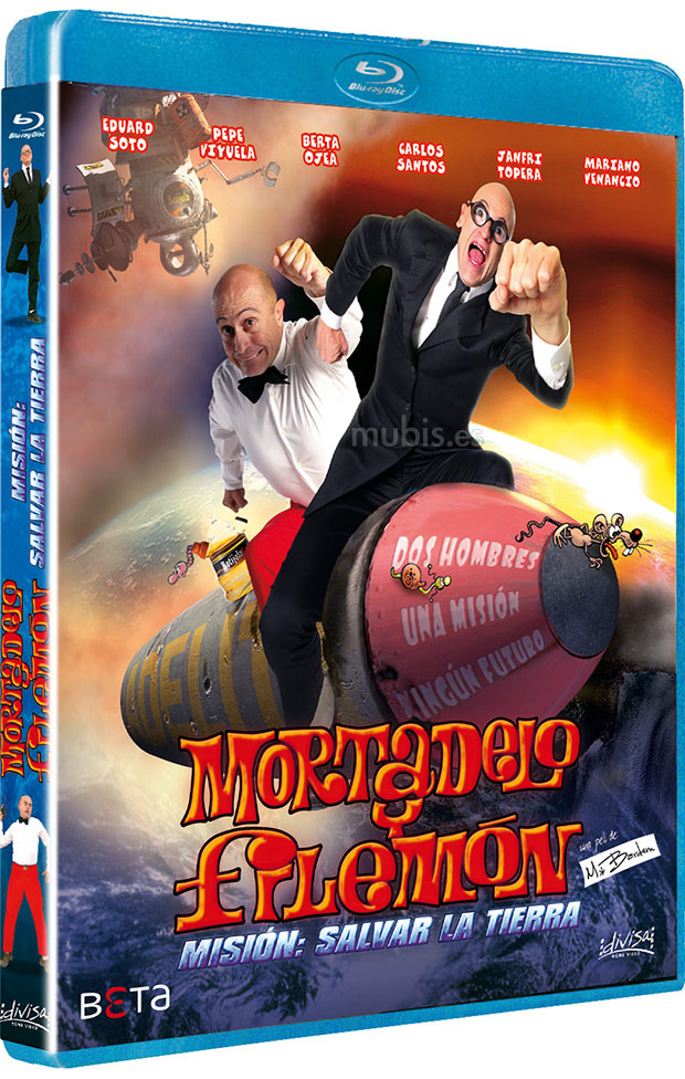 carátula Mortadelo y Filemon: Misión Salvar la Tierra Blu-ray 1
