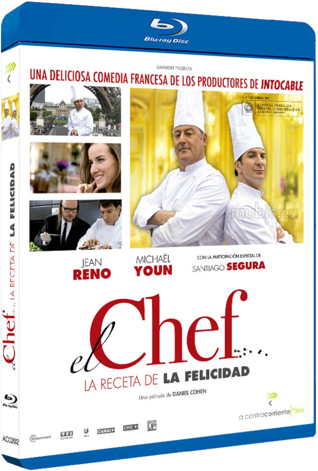 carátula El Chef, la Receta de la Felicidad Blu-ray 1