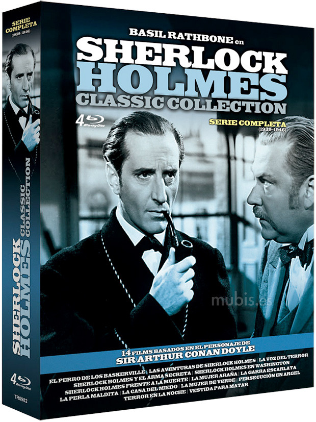 carátula Pack Sherlock Holmes: Classic Collection Blu-ray 0