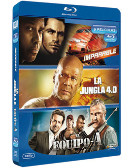 Pack Imparable + La Jungla 4.0 + El Equipo A Blu-ray