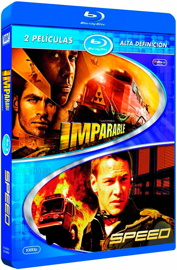 carátula Pack Imparable + Speed Blu-ray 0