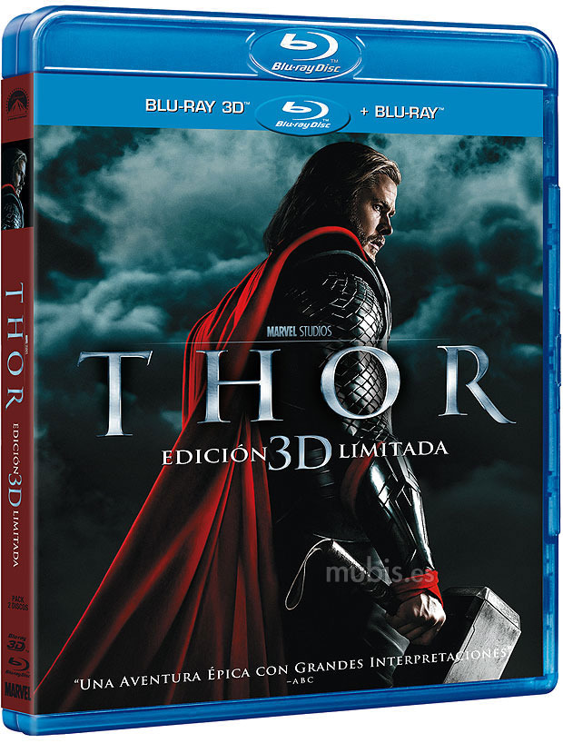 carátula Thor Blu-ray 3D 1