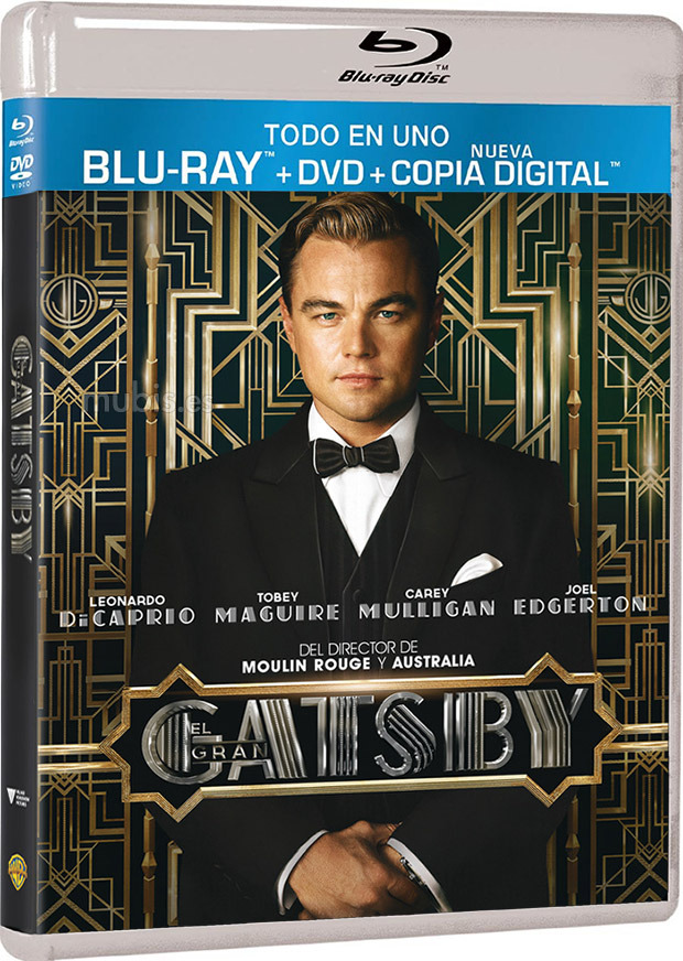 carátula El Gran Gatsby Blu-ray 1