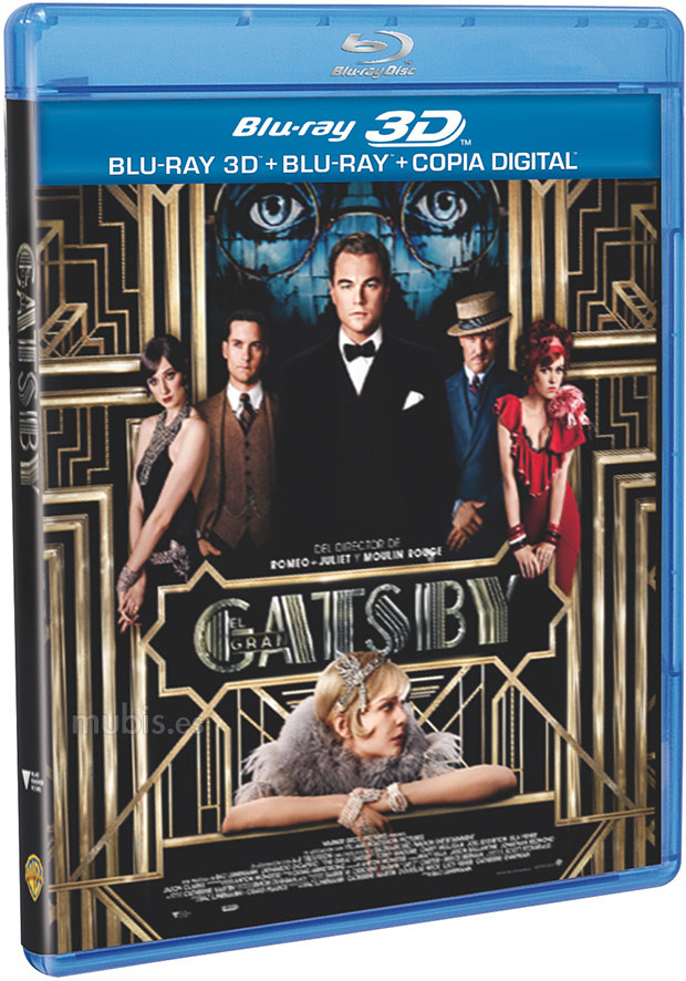 carátula El Gran Gatsby Blu-ray 3D 1