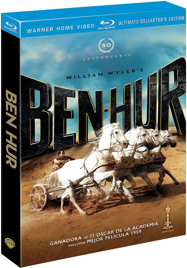 carátula Ben-Hur - Edición Coleccionistas Blu-ray 1