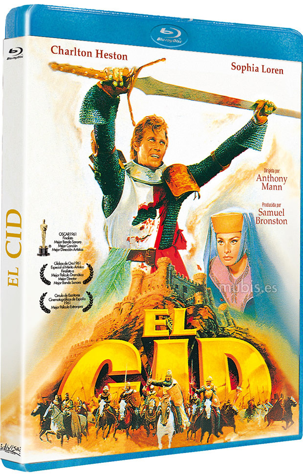 carátula El Cid Blu-ray 1