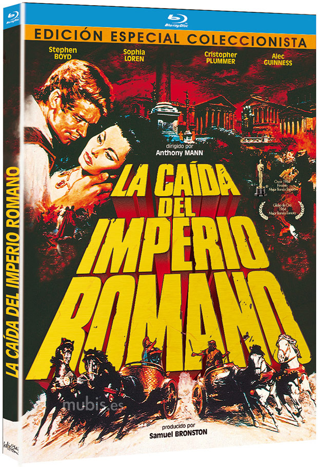 carátula La Caída del Imperio Romano - Edición Coleccionista Blu-ray 1