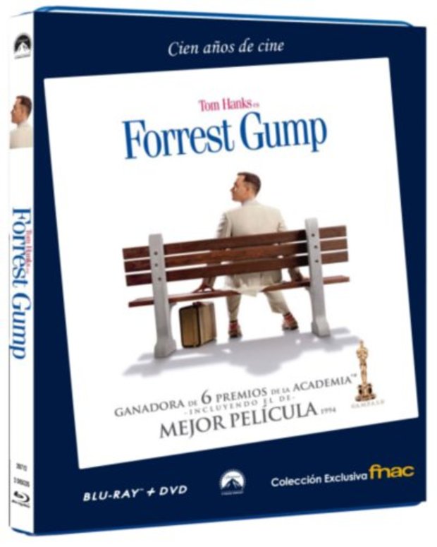 carátula Forrest Gump (Combo Blu-ray + DVD) Blu-ray 1