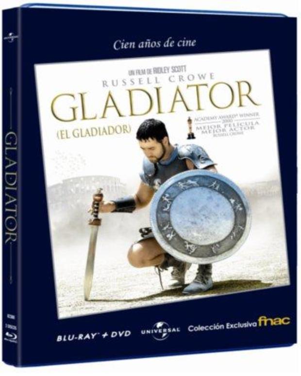 carátula Gladiator (Combo Blu-ray + DVD) Blu-ray 1