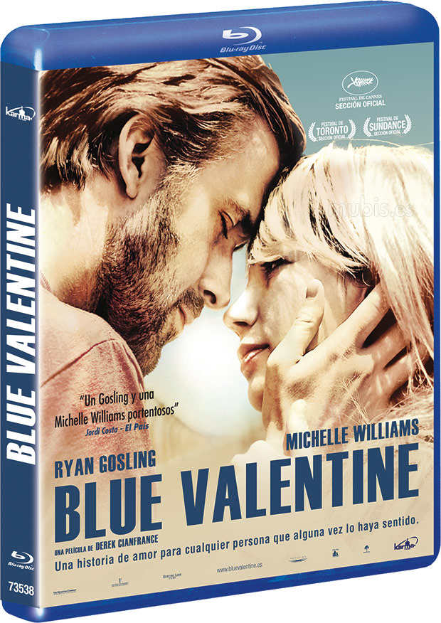 carátula Blue Valentine Blu-ray 1