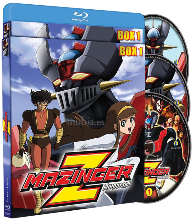 carátula Mazinger Z (Shin Mazinger Z) - Box 1 Blu-ray 1