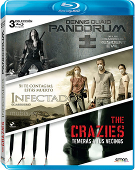Pack Pandorum + Infectados + The Crazies Blu-ray